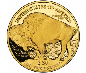 The Reverse of the American Gold Buffalo